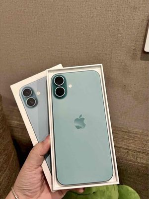 iPhone 16 Plus 128GB Xanh FULLBOX BH APPLE 12/2025