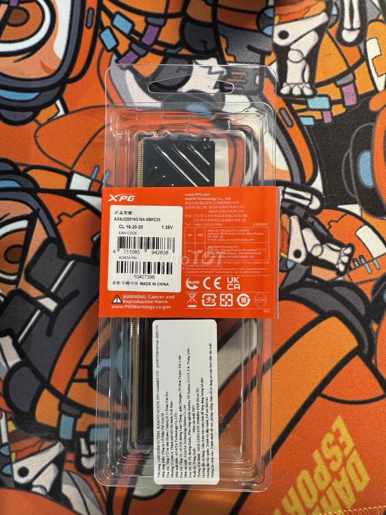 RAM XPG GAMMIX D35 DDR4 16GB 3200MHz. Mua bán Linh kiện (RAM, Card...) tại Quận Cầu Giấy Hà Nội được đăng bởi tran dung hình 1