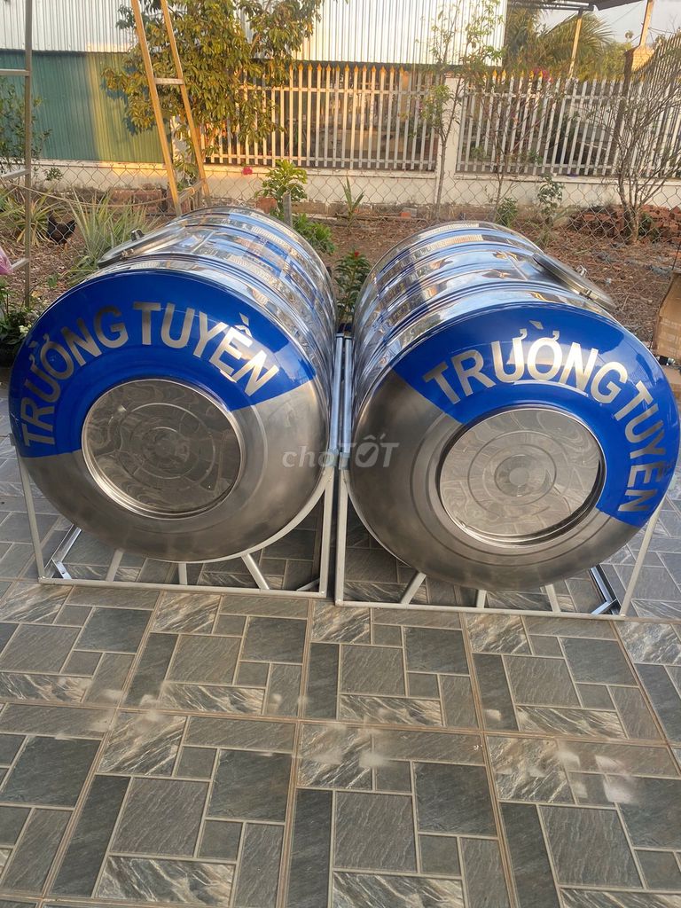 Bồn nước inox Trường Tuyền 1000 lít nằm. Mua bán Nội thất, đồ gia dụng khác tại Thị xã Bình Long Bình Phước được đăng bởi Nhà máy Bồn Nước hình 1