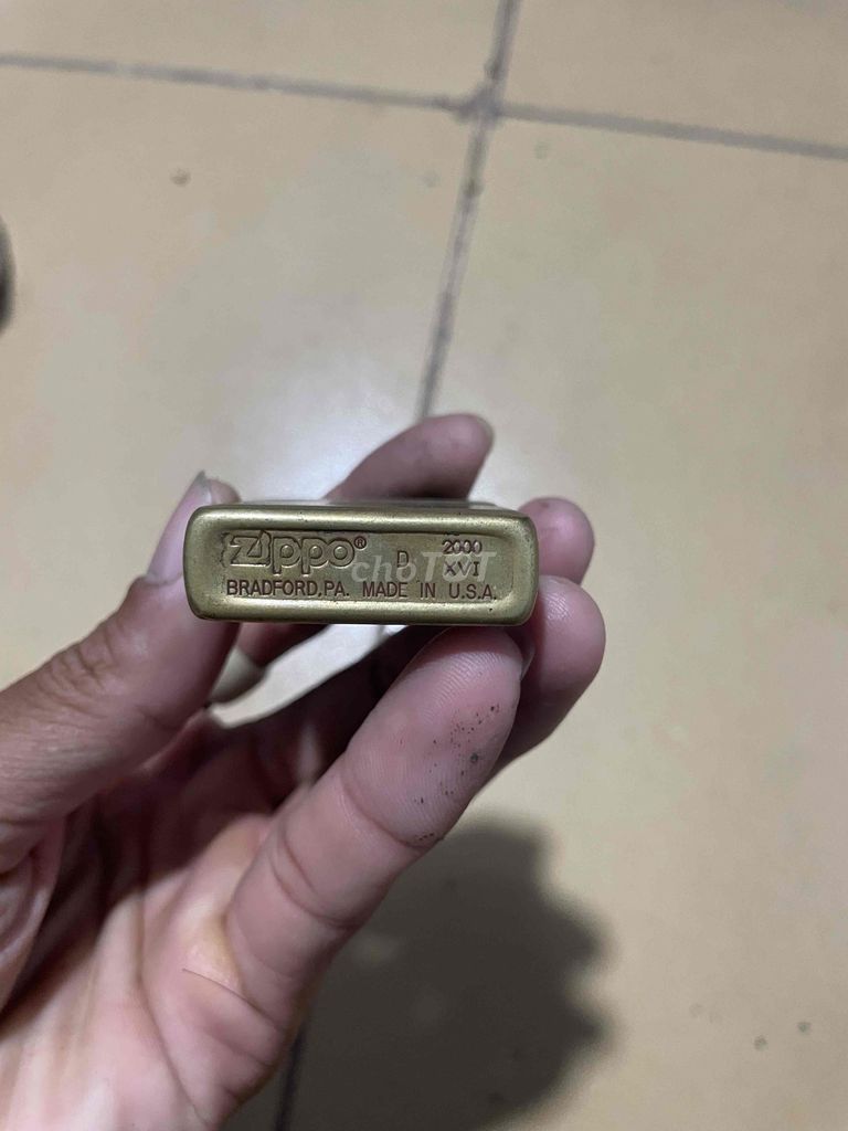 Bật lửa Zippo XV1 Đồng Vàng đồng Mỹ