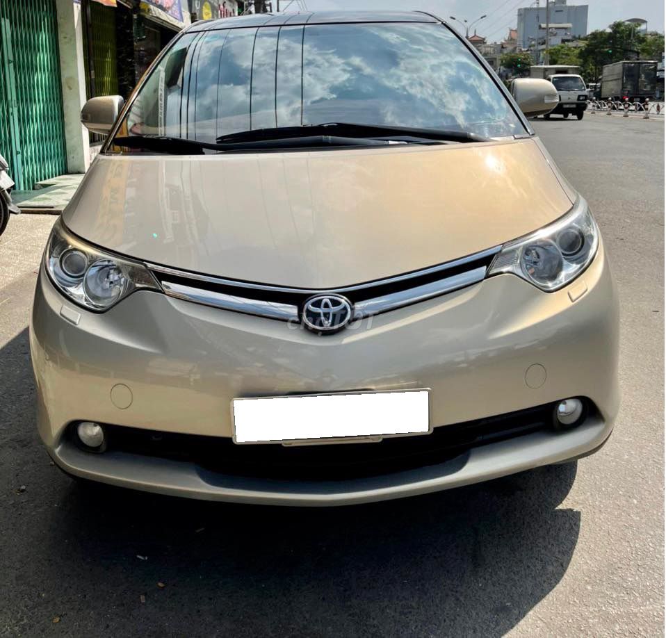 Toyota Previa 2008 số tự động màu vàng cát. Mua bán Ô tô tại Quận Gò Vấp Tp Hồ Chí Minh được đăng bởi Quang hình 2