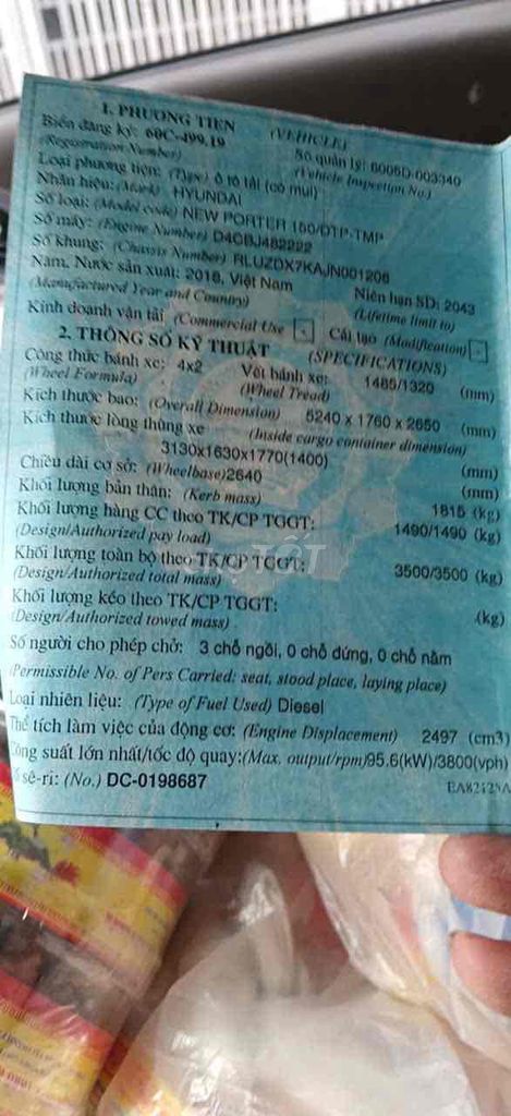 xe tải huyndai 2018. Mua bán Xe tải, xe ben tại Huyện Yên Thành Nghệ An được đăng bởi Thịnh xe cũ hình 4