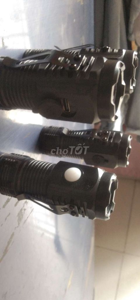 Đèn siêu sáng hợp kim mini nam châm 5 in1sạc typeC