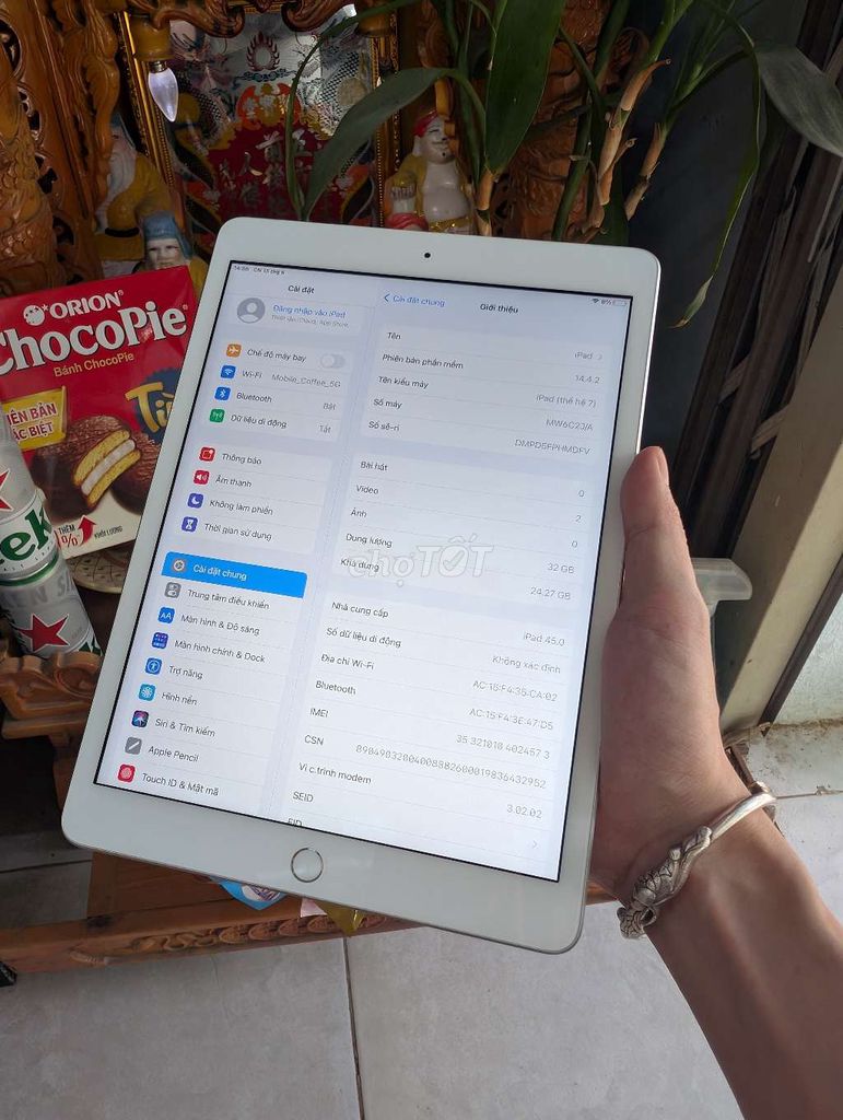 iPad Gen 7 4G 32Gb - Gen 5 Wifi 32Gb đẹp như mới. Mua bán Máy tính bảng tại Quận Hải Châu Đà Nẵng được đăng bởi thắng hình 5