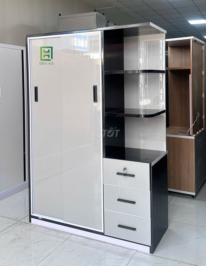 Tủ quần áo Nhựa Đài Loan 1m8x1m2 - Tủ nhựa - Tủ. Mua bán Tủ, kệ gia đình tại Quận Bình Tân Tp Hồ Chí Minh được đăng bởi LÊ VĂN HÙNG hình 1