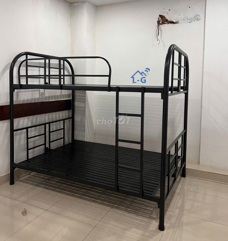 Giường tầng sắt \. Mua bán Giường, chăn ga gối nệm tại Quận 3 Tp Hồ Chí Minh được đăng bởi GIƯỜNG SẮT SƠN LÂM hình 1