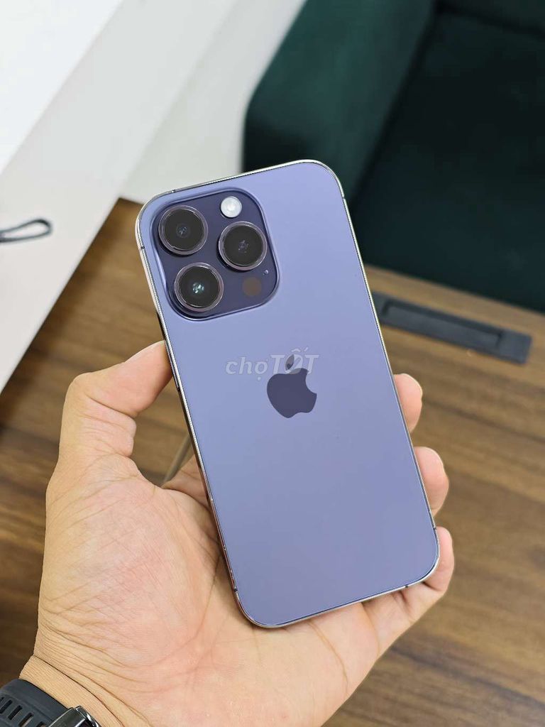 🔥THANH LÝ🔥14PRO 128GB TÍM HÌNH THỨC 98% PIN NEW. Mua bán Điện thoại tại Quận Hải An Hải Phòng được đăng bởi 98 Ngô Gia Tự Hoàng Dũng Mobile Ngã 3 Văn Cao hình 1
