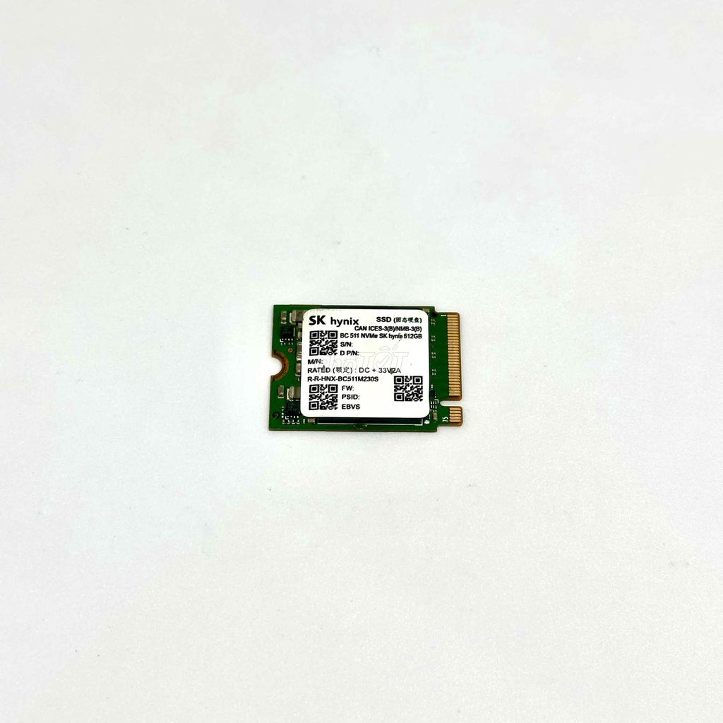 Ổ cứng SSD M2 Nvme SK Hynix 512gb chuẩn 2230
