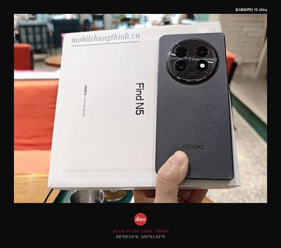 Oppo Find N5 512GB Đen 98%. Mua bán Điện thoại tại Quận Hoàng Mai Hà Nội được đăng bởi mobilehungthinh