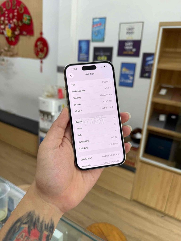 Apple iPhone 14 Pro 128GB Bạc Like New. Mua bán Điện thoại tại Quận Đống Đa Hà Nội được đăng bởi Huy Long Store 247 hình 1