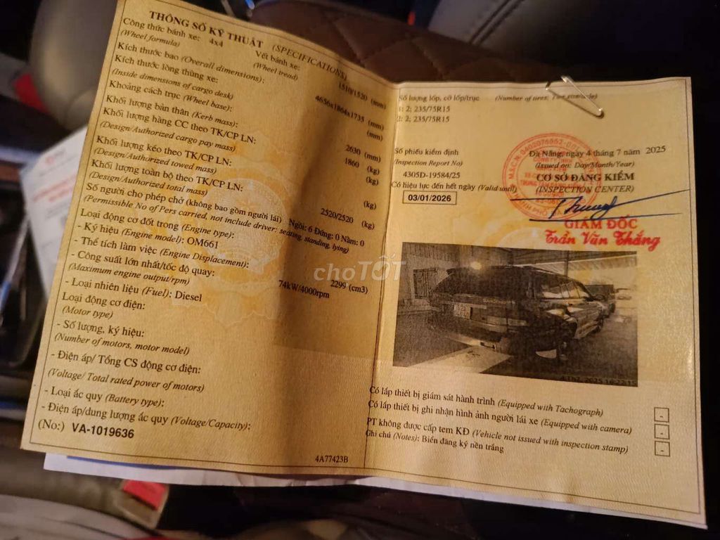 Cần bán xe 7 chỗ máy dầu 2 cầu musso. Mua bán Ô tô tại Quận Liên Chiểu Đà Nẵng được đăng bởi Nguyễn ngọc châu hình 6