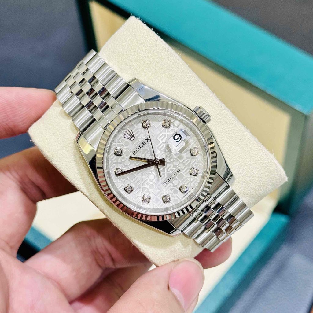 Rolex DateJust 116234 MVT Trắng