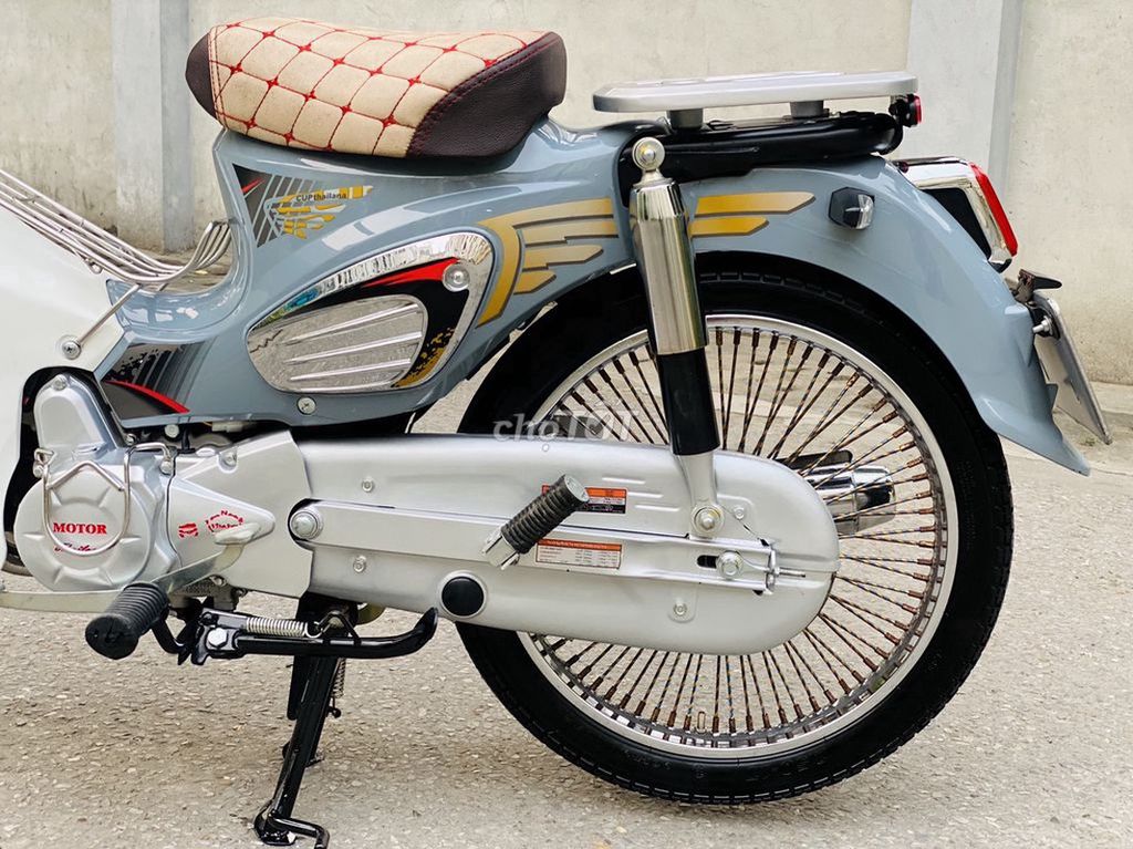 HONDA CUB 50cc Đèn LED Xanh MINT Xe 223 Siêu Mới