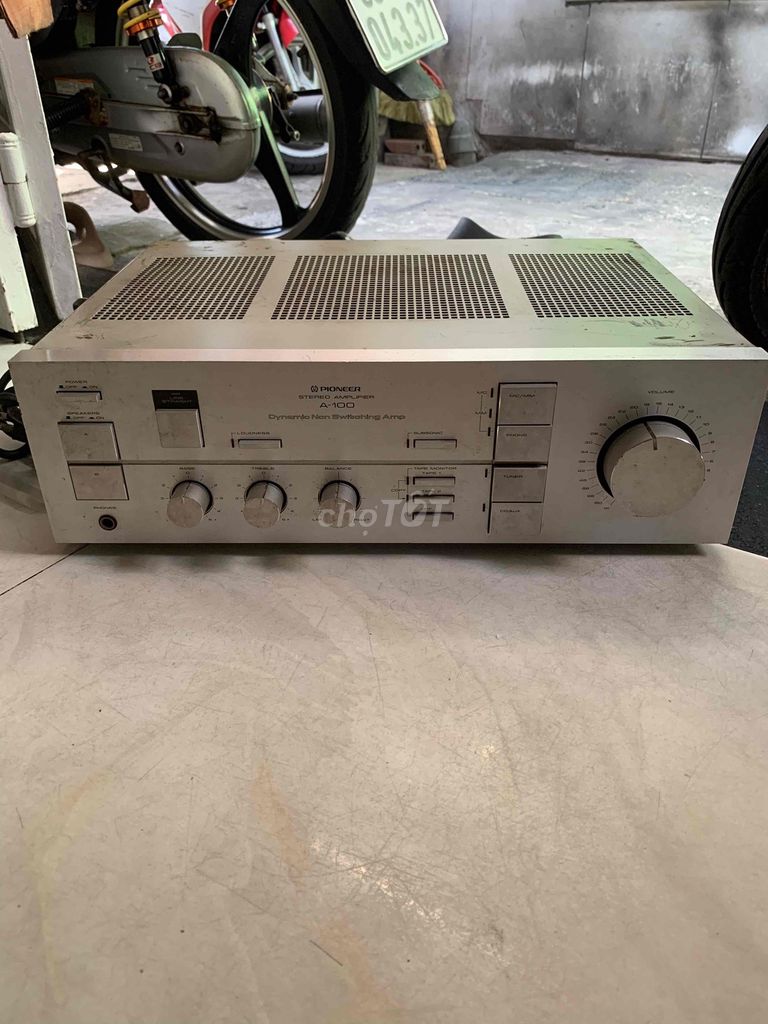 Amply Pioneer A-100 hàng Nhật zin đẹp. Mua bán Tivi, Âm thanh tại Quận 8 Tp Hồ Chí Minh được đăng bởi Nguyenminh hình 1