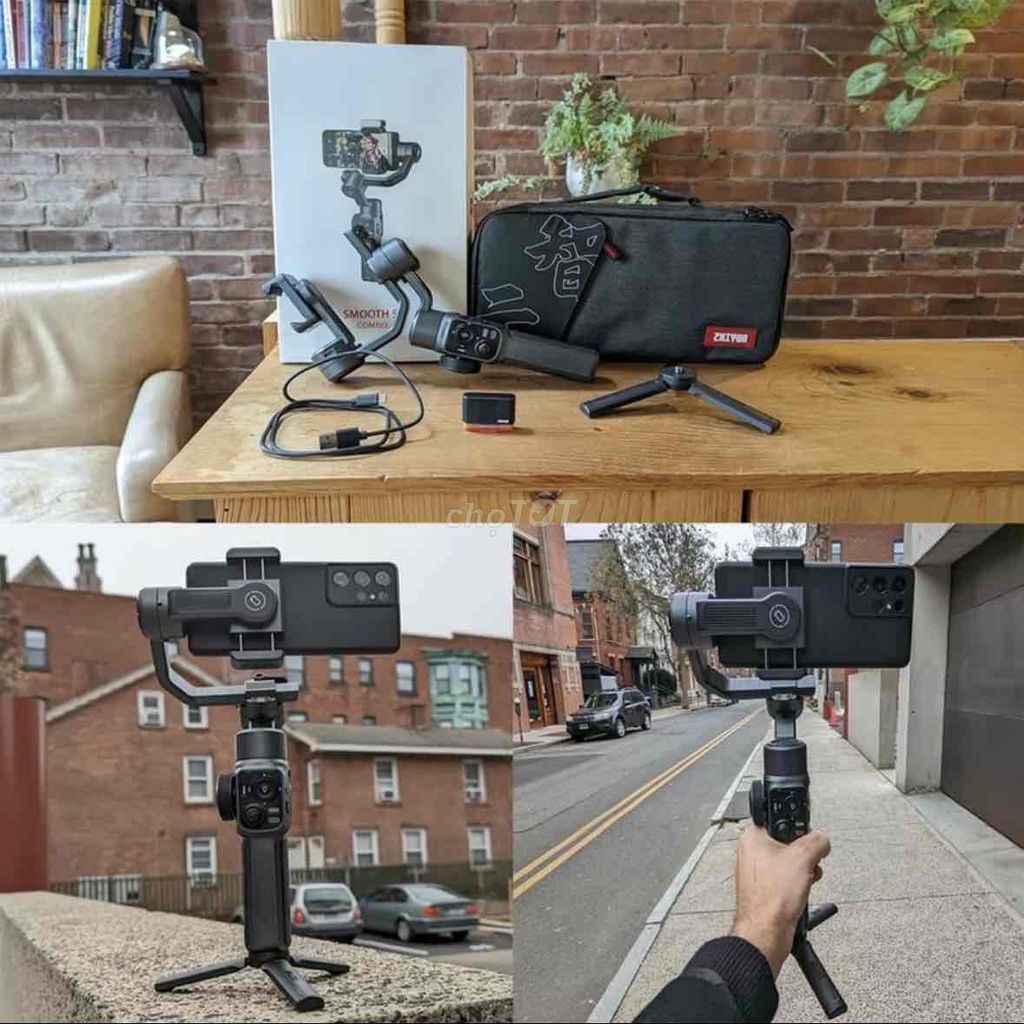 Combo 6 món Gimbal Smooth 5 ZhiYun chính hãng mới