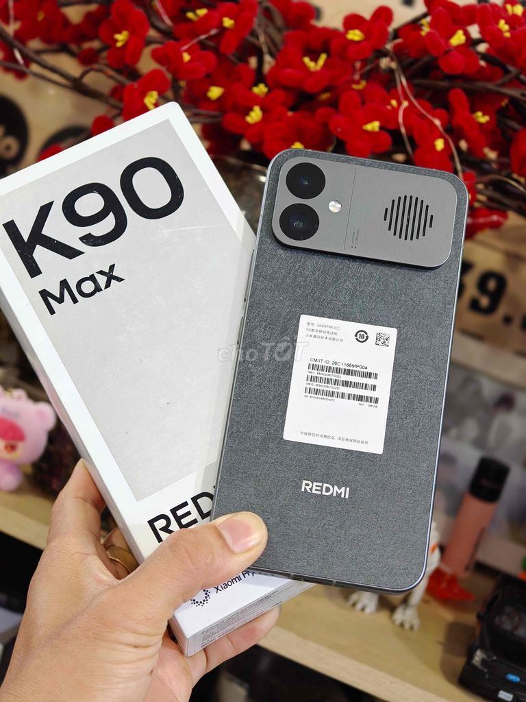 Redmi K90 Max 5G fullbox 16/256GB êm mượt bền. Mua bán Điện thoại tại Quận Bình Tân Tp Hồ Chí Minh được đăng bởi Triệu Phúc hình 1