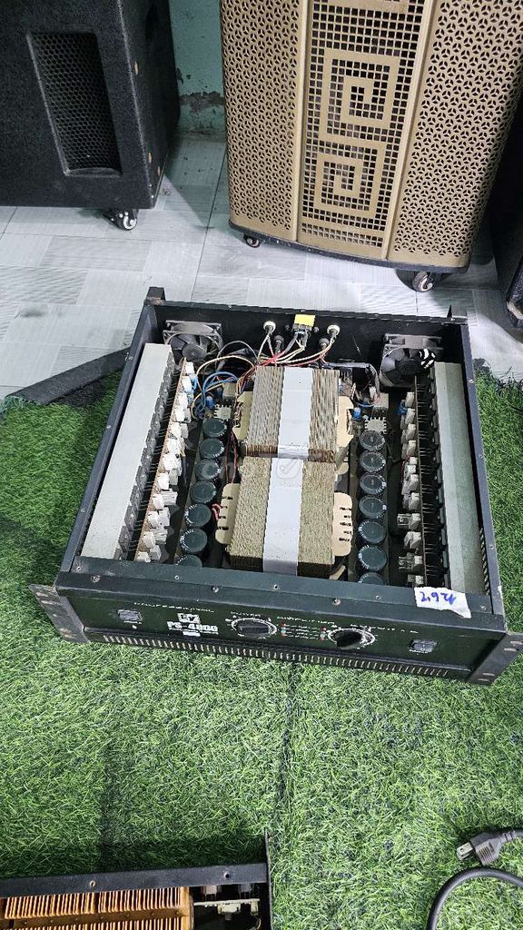 Cục đẩy công suất EV PS-4800 Đen. Mua bán Tivi, Âm thanh tại Huyện Mỏ Cày Bắc Bến Tre được đăng bởi phúc audio bến tre hình 1