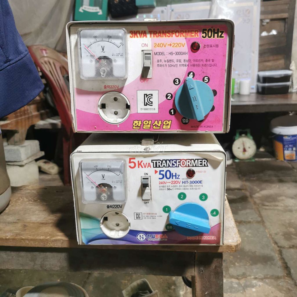 Biến áp Hanil HS-3000AH 3KVA 50Hz Trắng. Mua bán Nội thất, đồ gia dụng khác tại Quận Hoàng Mai Hà Nội được đăng bởi Duong pham hình 1