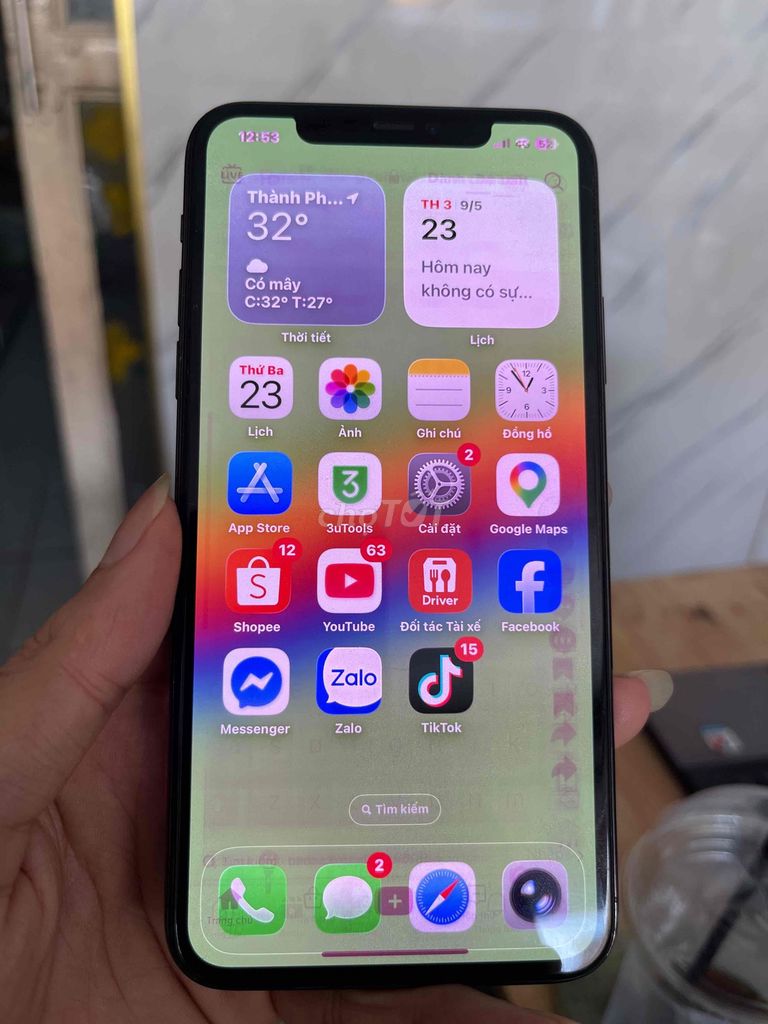 Apple iPhone 11 Pro Max 64GB Xám Đã sử dụng. Mua bán Điện thoại tại Quận 12 Tp Hồ Chí Minh được đăng bởi Nguyễn Cao Cường hình 1