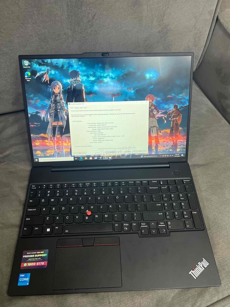 Lenovo ThinkPad E16 Gen 1 i5-13420H 16GB/512GB. Mua bán Laptop tại Quận Đống Đa Hà Nội được đăng bởi HQ Computer hình 1