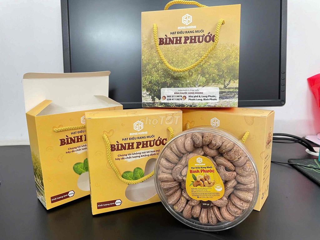Hạt điều rang muối loại A cồ Bình Phước. Mua bán Đồ ăn, thực phẩm và các loại khác tại Quận Gò Vấp Tp Hồ Chí Minh được đăng bởi Trung Thông hình 1