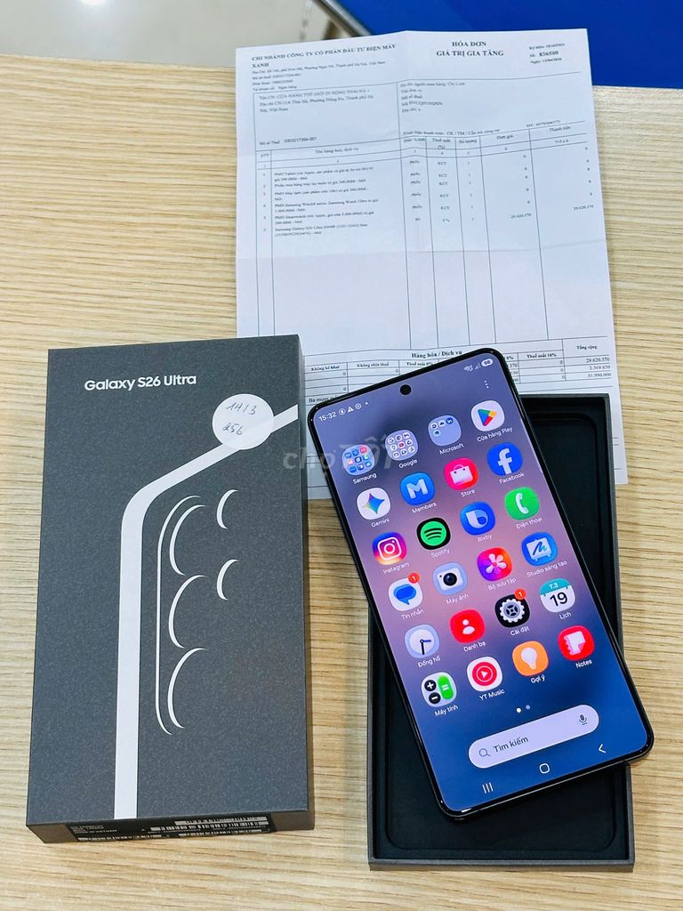 Samsung S26 Ultra 12GB 256GB Đen. Mua bán Điện thoại tại Quận Đống Đa Hà Nội được đăng bởi Thế Hoàng hình 1