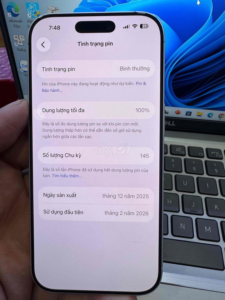 Apple iPhone 17 256GB Trắng Đã dùng. Mua bán Điện thoại tại Quận 6 Tp Hồ Chí Minh được đăng bởi QUỐC THIÊN BÁN GÓP 0 ĐỒNG  hình 1