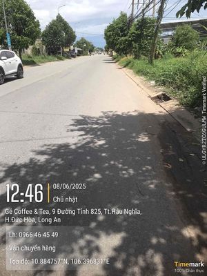 Mặt tiền tỉnh lộ 825 TT hậu nghĩa - Đức Hoà. Mua bán đất tại Huyện Đức Hòa Long An được đăng bởi Tạp Hoá Shop