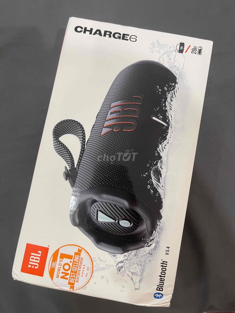 Loa JBL Charge 6 Đen ( Siêu Lướt ). Mua bán Tivi, Âm thanh tại Quận Hà Đông Hà Nội được đăng bởi Phan Mạnh Cường  hình 1