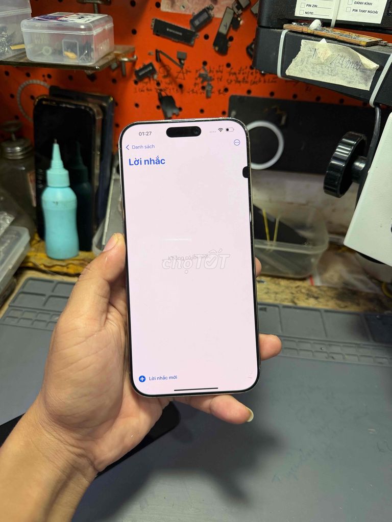 Apple iPhone 16 Pro Max 256GB Việt Nam Đã sử dụng. Mua bán Điện thoại tại Huyện Tri Tôn An Giang được đăng bởi Lê chí cường hình 1