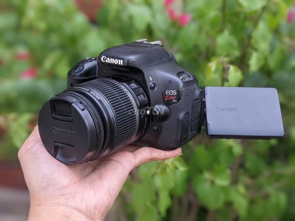 [Máy ảnh KTS] Canon 600D kèm lens kit. Mua bán Máy ảnh, Máy quay tại Quận 6 Tp Hồ Chí Minh được đăng bởi may anh KTS hình 1