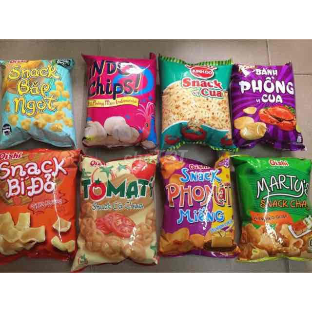 Snack OShi ngẫu nhiên. Mua bán Đồ ăn, thực phẩm và các loại khác tại Quận Bình Tân Tp Hồ Chí Minh được đăng bởi Sỉ Bánh Kẹo Anh Tài  hình 2