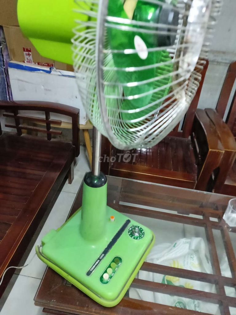 Quạt đứng Toshiba Xanh lá 30cm. Mua bán Quạt tại Huyện Hoài Đức Hà Nội được đăng bởi Mạc PaPa hình 1