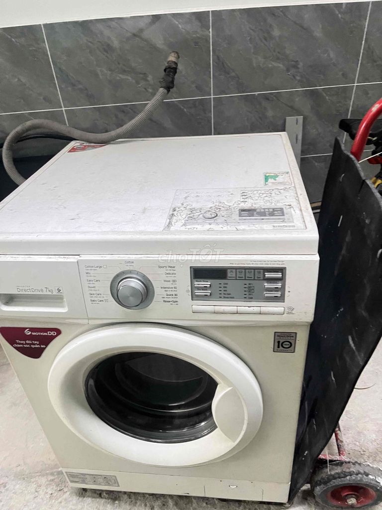 Máy giặt LG cửa trước 7kg DirectDrive Trắng. Mua bán Máy giặt tại Thành phố Thuận An Bình Dương được đăng bởi Long Phạm hình 1