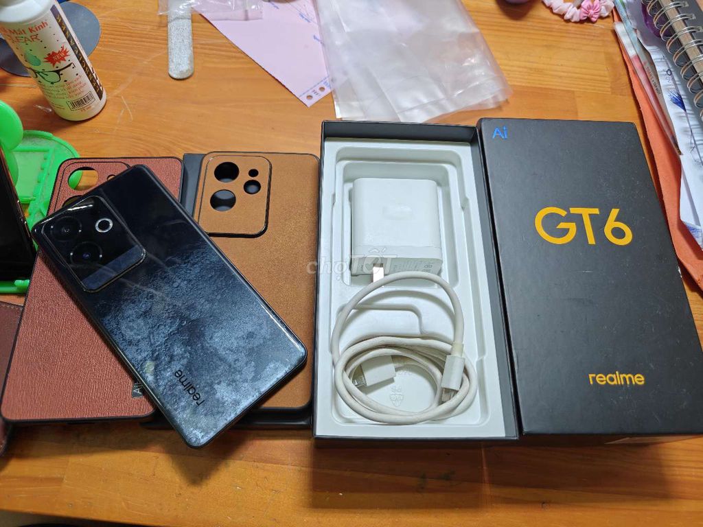 Realme GT6 12/256 snap8 gen3 fullbox. Mua bán Điện thoại tại Quận 5 Tp Hồ Chí Minh được đăng bởi ManhQuynh hình 1