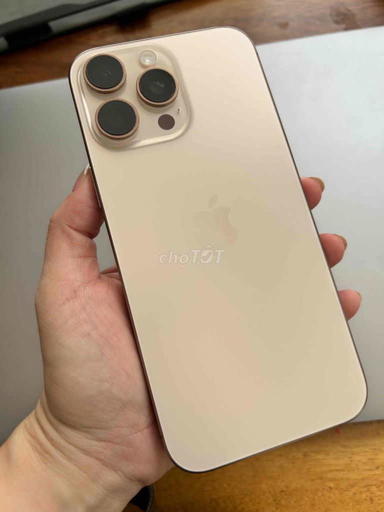 Apple iPhone 16 Pro Max 256GB Vàng LL/A 99%. Mua bán Điện thoại tại Quận Tân Phú Tp Hồ Chí Minh được đăng bởi Công nghệ di động Apple Watch Samsung Tai nghe hình 1