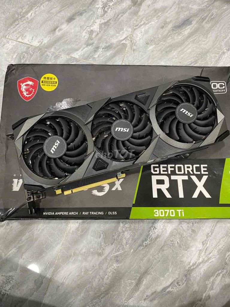 Card đồ họa MSI GeForce RTX 3070 Ti. Mua bán Linh kiện (RAM, Card...) tại Huyện Nhơn Trạch Đồng Nai được đăng bởi Ngô Lê Huỳnh Hương hình 1