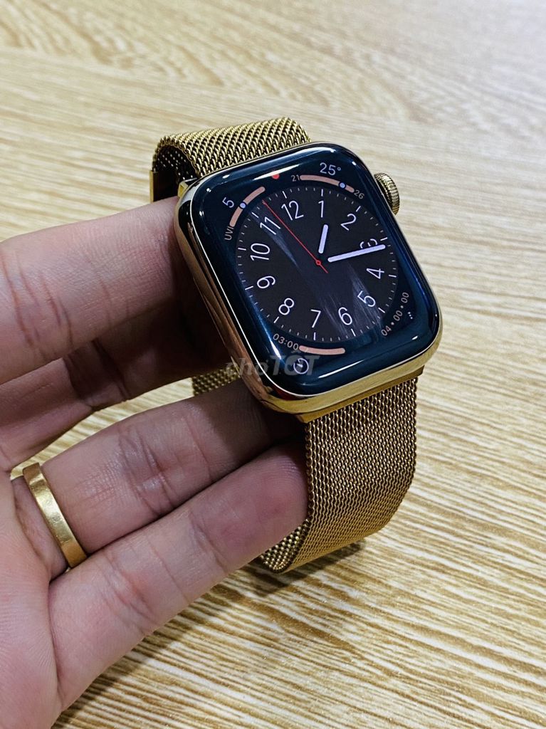 Apple Watch SERI 8 41mm THÉP GOLD PIN 100%