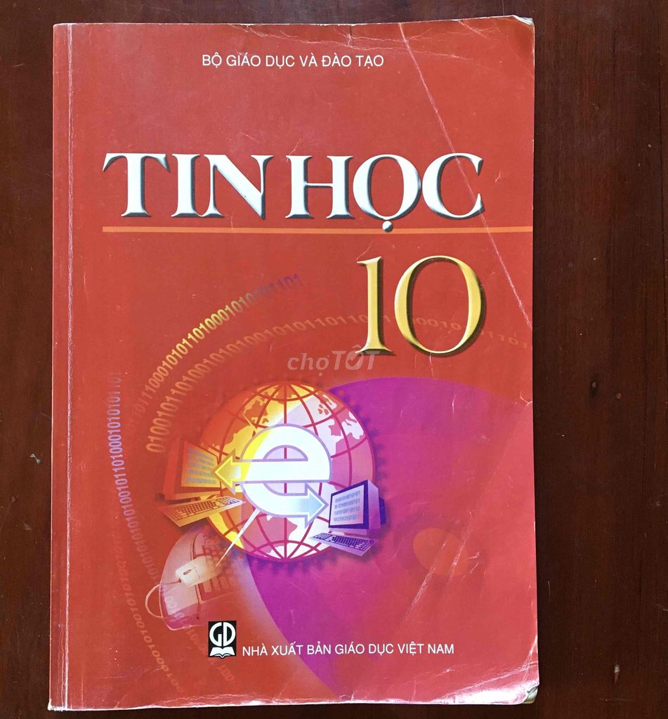 Sách giáo khoa Tin Học 10. Mua bán Sách tại Huyện Châu Thành Tiền Giang được đăng bởi Phạm Minh Thiện hình 1