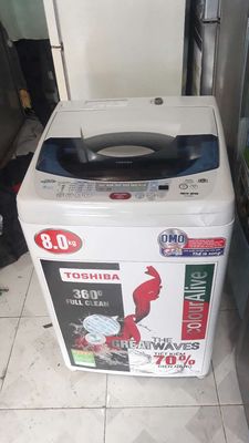 Máy giặt Toshiba 8kg, bao ship, ráp