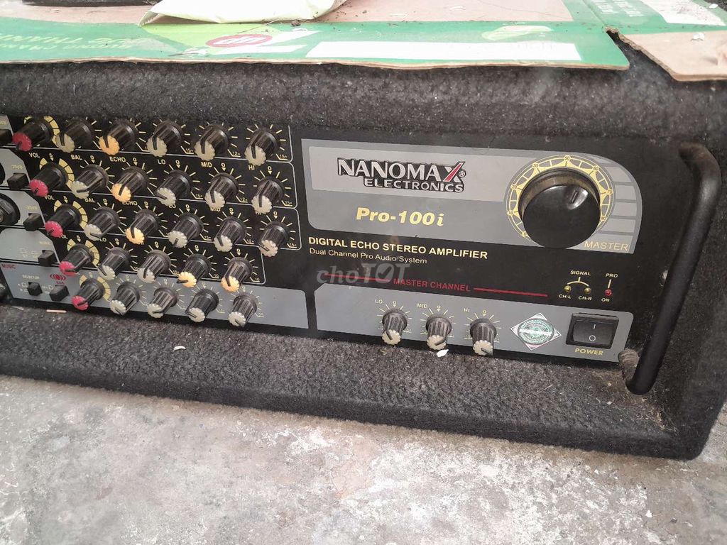 Amply Nanomax Pro-100i Đen. Mua bán Tivi, Âm thanh tại Thành phố Biên Hòa Đồng Nai được đăng bởi nguyễn nguyên  hình 1