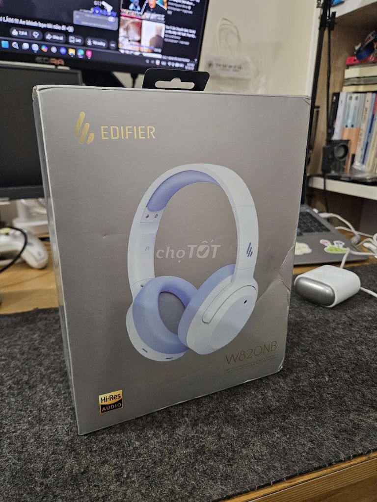 Tai nghe Bluetooth Edifier W820NB Blue chống ồn. Mua bán Tivi, Âm thanh tại Thành phố Dĩ An Bình Dương được đăng bởi Quang Trương hình 1