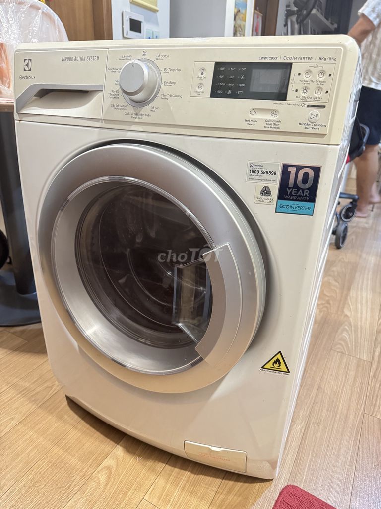 Máy giặt sấy Electrolux EWW12853 8kg/5kg Trắng. Mua bán Máy giặt tại Quận Hai Bà Trưng Hà Nội được đăng bởi Trang hình 1