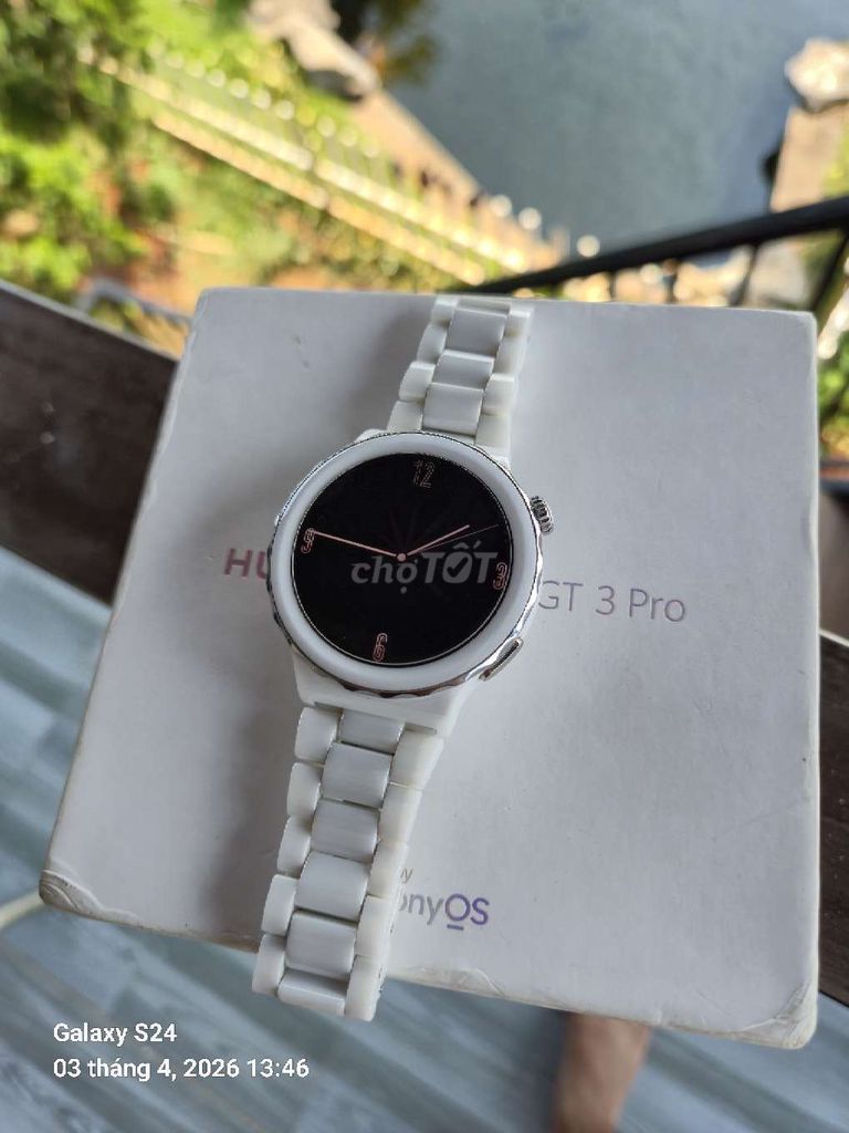 Huawei GT 3 Pro Gốm 43mm. Mua bán Thiết bị đeo thông minh tại Huyện Lâm Hà Lâm Đồng được đăng bởi Flag ship VN hình 1