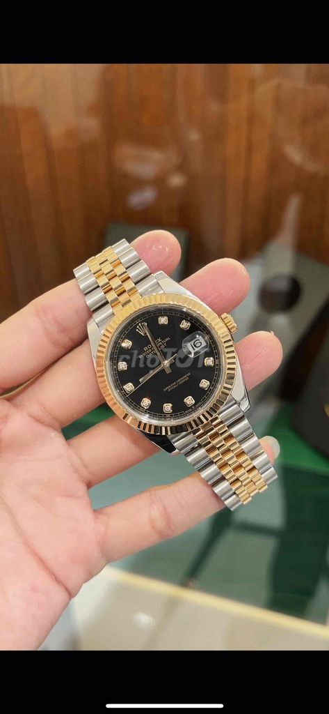 rolex datejust 126333 Black Dial