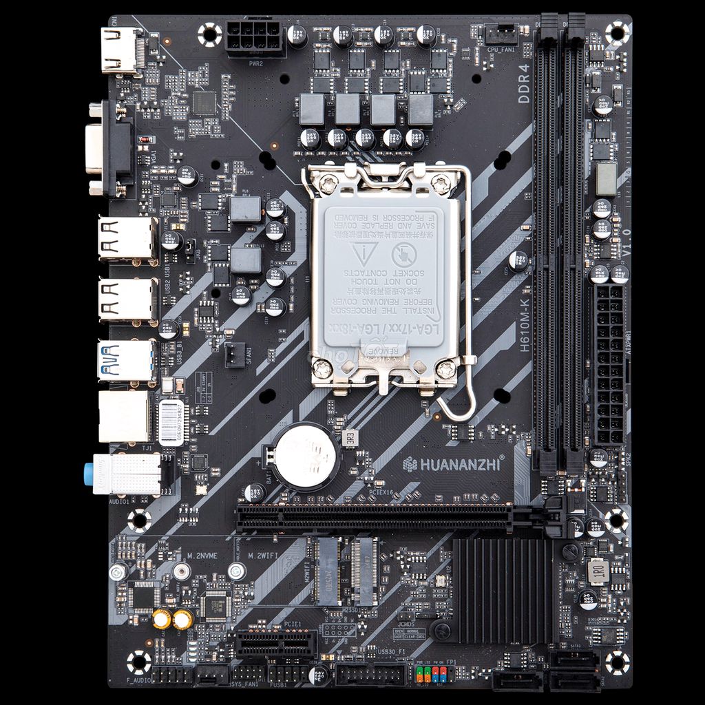 Mainboard Huananzhi H610M-K. Mua bán Linh kiện (RAM, Card...) tại Quận Liên Chiểu Đà Nẵng được đăng bởi Achan59 hình 3