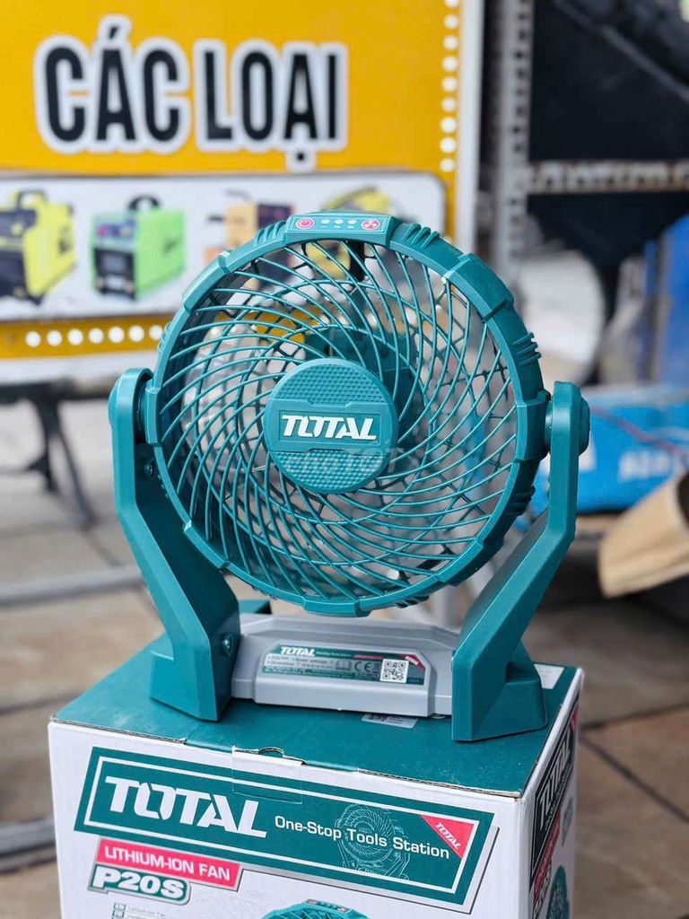 Quạt pin Total TFALI2007. Mua bán Quạt tại Quận Ninh Kiều Cần Thơ được đăng bởi Thiết Bị Hàn Duy Nguyễn hình 1