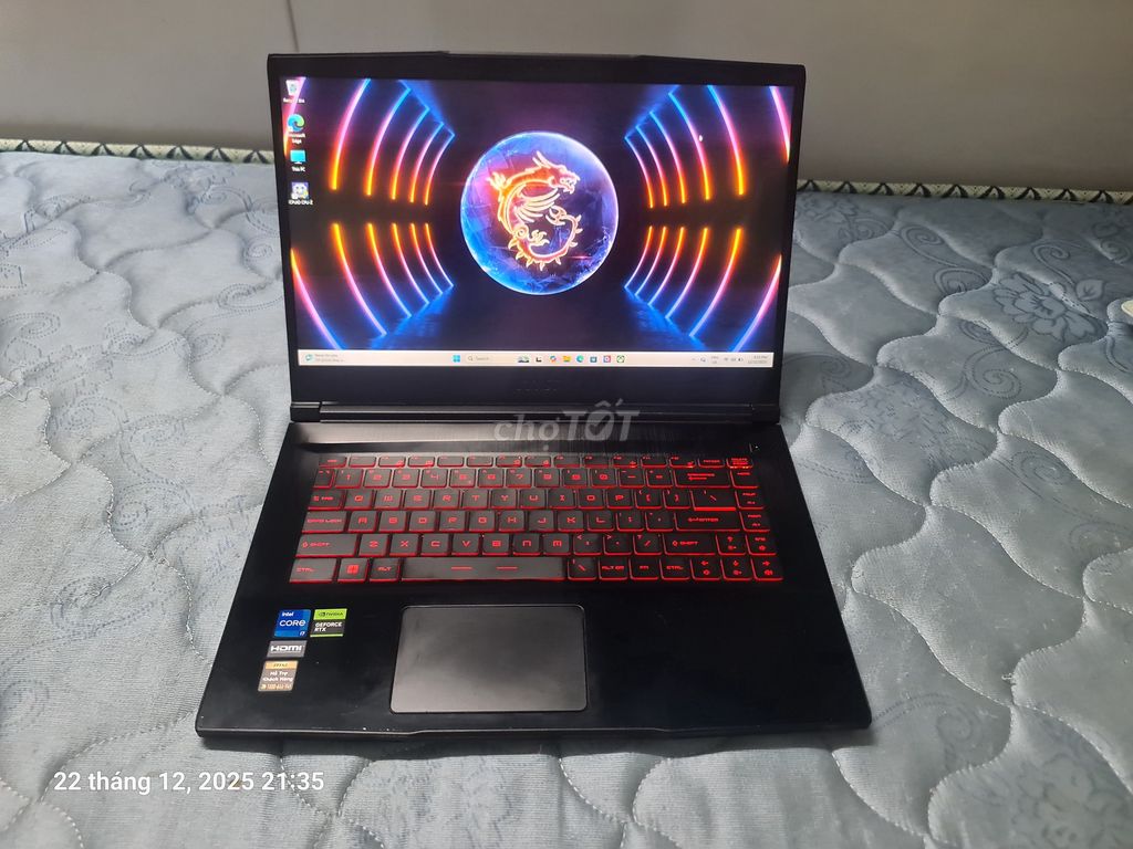MSI i7 Gen 12 15 inch 16GB/512GB. Mua bán Laptop tại Quận 3 Tp Hồ Chí Minh được đăng bởi LÊ DANH hình 1