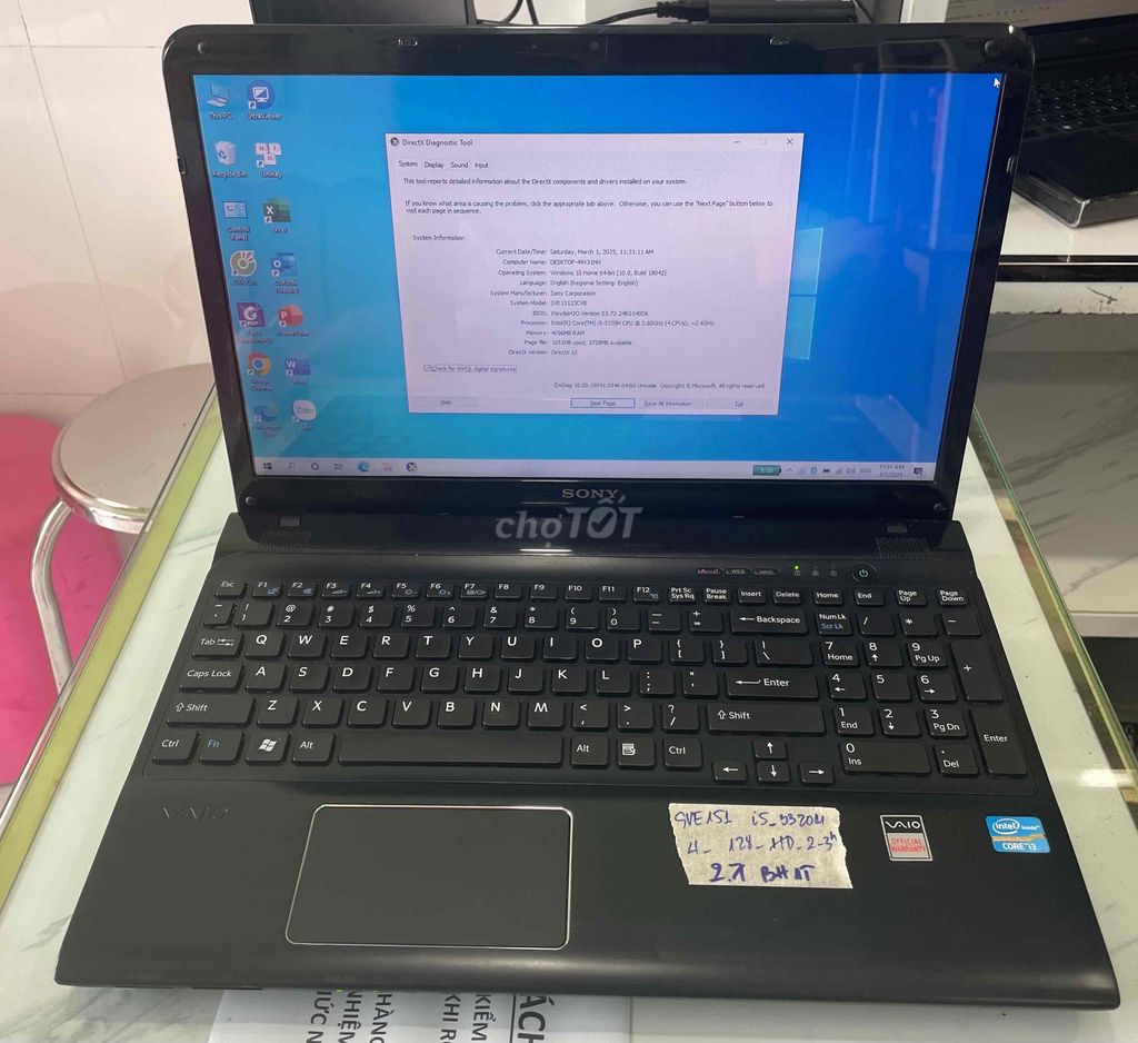 Sony SVE151 i5 (VINH LAPTOP)