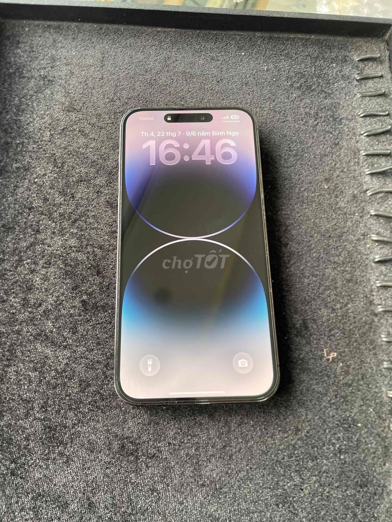 Apple iPhone 14 Pro Max 128GB Xám Mới. Mua bán Điện thoại tại Huyện Gia Lâm Hà Nội được đăng bởi Thành Đô hình 1